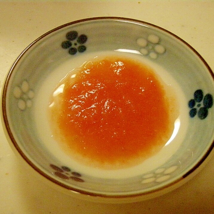 離乳食初期★冷凍トマトで★トマトペースト